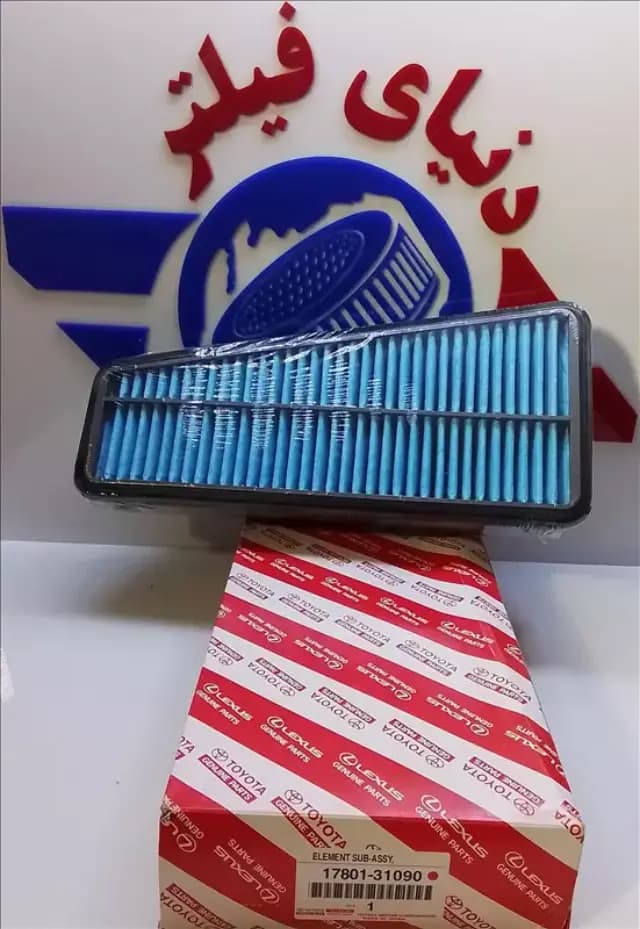 عکس محصول فیلتر هواکش تویوتا پرادو 6 سیلندر لندکروز 6 سیلندرطرح