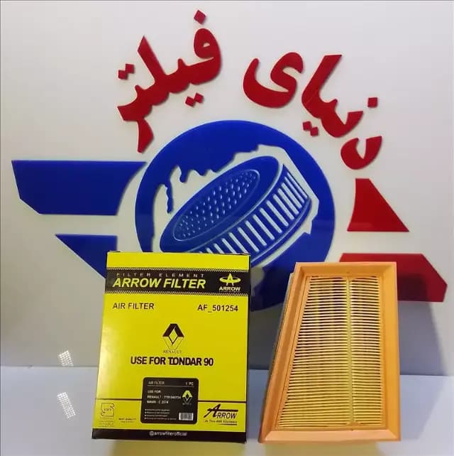 عکس محصول فیلتر هوای داستر ، ساندروL90 رنو،ال90-ال 90