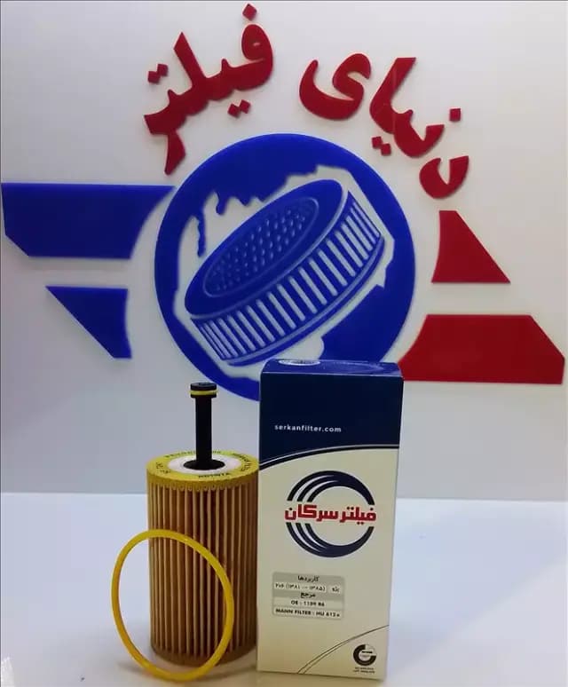 عکس محصول فیلتر روغن پژو 206 بلند